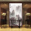 中国风山水画电视背景墙装饰画_编号11588080.jpg