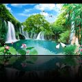 高山流水瀑布风景画02_编号10293222.jpg